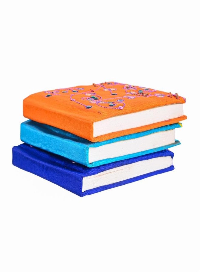 ARTS & CRAFTS Orange Blue Turquoise Bead Work Note Book 3 PCS Sey - Image 4